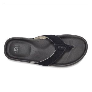 Ugg’s Men’s Black Brookside Flip Flop